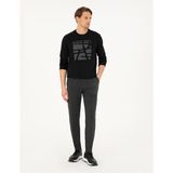 Pierre Cardin Erkek Antrasit Melanj Slim Fit 3 İplik Paçası Lastikli Eşofman Altı 50299286-VR081