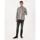 Pierre Cardin Erkek Antrasit Slim Fit Jean Pantolon 50315274-VR006 - 32 - 34
