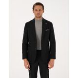 Pierre Cardin Erkek Antrasit Slim Fit Yün Karışımlı Ceket 50313336-VR006 - 6 Drop - 48
