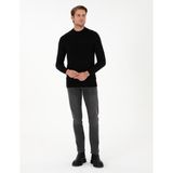 Pierre Cardin Erkek Antrasit Straight Fit Jean Pantolon 50295891-Vr006 - 32