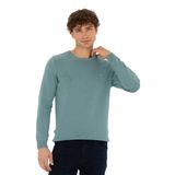 Pierre Cardin Erkek BARCELONA Sweatshirt Klasik, Koyu mint, XXL