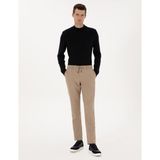 Pierre Cardin Erkek Bej Ex. Slim Fit Kumaş Pantolon 50311728-VR011 - 6