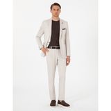 Pierre Cardin Erkek Bej Ex. Slim Fit Takım Elbise 50303472-VR011 - 52 - 6 Drop