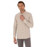 Pierre Cardin Erkek Bej Gömlek Desenli 50316768-VR011