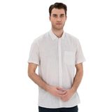Pierre Cardin Erkek Bej Gömlek Kısa Kollu 50306950-VR011