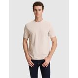 Pierre Cardin Erkek Bej Regular Fit Bisiklet Yaka Tişört 50323973-VR011