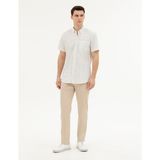 Pierre Cardin Erkek Bej Regular Fit Kanvas Pantolon 50288510-VR011 - 40 - 34