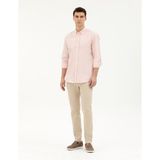 Pierre Cardin Erkek Bej Slim Fit Kanvas Pantolon 50288511-VR011 - 32