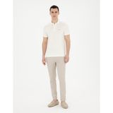 Pierre Cardin Erkek Bej Slim Fit Kanvas Pantolon 50289194-VR011 - 42 - 32