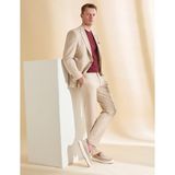 Pierre Cardin Erkek Bej Slim Fit Takım Elbise 50324264-VR011 - 6 Drop - 52