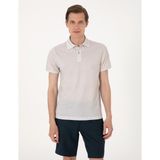 Pierre Cardin Erkek Bej Slim Fit Tişört 50306060-VR011 - 2XL