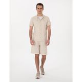 Pierre Cardin Erkek Bej Şort (Örme) 50302548-VR011