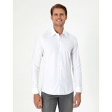 Pierre Cardin Erkek Beyaz Ex. Slim Fit Uzun Kollu Gömlek 50292264-VR013 - 4XL