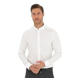 Pierre Cardin Erkek Beyaz Gömlek Desenli 50295909-VR013