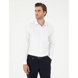 Pierre Cardin Erkek Beyaz Gömlek Desenli 50296573-vr013