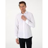 Pierre Cardin Erkek Beyaz Gömlek Desenli 50303958-VR013