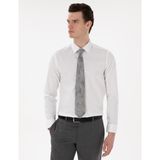 Pierre Cardin Erkek Beyaz Gömlek Desenli 50305250-VR013