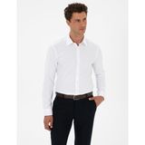 Pierre Cardin Erkek Beyaz Gömlek Desenli 50312330-VR013