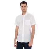 Pierre Cardin Erkek Beyaz Gömlek Kısa Kollu 50302730-VR013