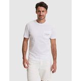 Pierre Cardin Erkek Beyaz Regular Fit %100 Pamuk Bisiklet Yaka Tişört 50327866-VR013 - 4XL