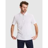 Pierre Cardin Erkek Beyaz Regular Fit Fermuarlı Polo Yaka Tişört 50334988-VR013