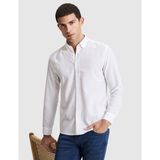 Pierre Cardin Erkek Beyaz Regular Fit Uzun Kollu Gömlek 50320920-VR013
