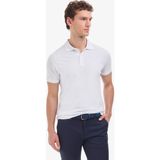 Pierre Cardin Erkek Beyaz Slim Fit %100 Pamuk Kıvrılmaz Düğmeli Polo Yaka Basic Tişört 50325323-VR013 - 3XL