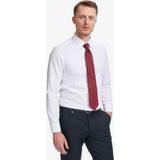 Pierre Cardin Erkek Beyaz Slim Fit Armürlü Uzun Kollu Gömlek 50325354-VR013