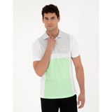 Pierre Cardin Erkek Beyaz Slim Fit Tişört 50285154-VR013 - XL