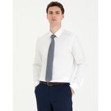 Pierre Cardin Erkek Beyaz Slim Fit Uzun Kollu Klasik Gömlek 50268185-VR013 - 2XL