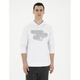 Pierre Cardin Erkek Beyaz Sweatshirt 50284176-VR013