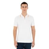 Pierre Cardin Erkek Beyaz Tişört 50284317-VR013