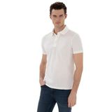 Pierre Cardin Erkek Beyaz Tişört 50302608-VR013