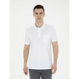 Pierre Cardin Erkek Beyaz Tişört Basic 50280753-VR013
