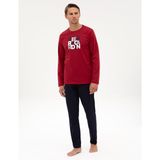 Pierre Cardin Erkek Bordo Pijama Takım 50322654-900