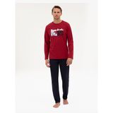 Pierre Cardin Erkek Bordo Pijama Takımı 50322631-900