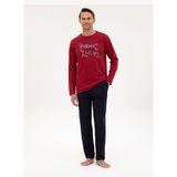 Pierre Cardin Erkek Bordo Pijama Takımı 50322652-900