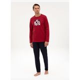 Pierre Cardin Erkek Bordo Pijama Takımı 50322654-900