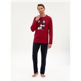 Pierre Cardin Erkek Bordo Pijama Takımı 50322655-900