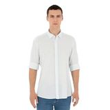 Pierre Cardin Erkek Buz Mavisi Gömlek Desenli 50286086-VR095