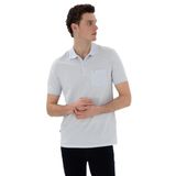 Pierre Cardin Erkek Buz Mavisi Tişört Basic 50306552-VR095