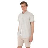 Pierre Cardin Erkek Çağla Gömlek Kısa Kollu 50303287-VR016