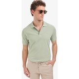 Pierre Cardin Erkek Çağla Regular Fit %100 Pamuk Kıvrılmaz Polo Yaka Basic Tişört 50325312-VR016 - Çağla Yeşili
