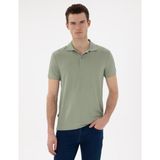 Pierre Cardin Erkek Çağla Slim Fit Polo Yaka Tişört 50310233-VR016 - XL - Çağla Yeşili