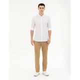 Pierre Cardin Erkek Camel Kanvas / Chino Pantolon 50288510-vr015