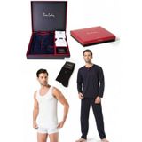 Pierre Cardin Erkek Ceyiz Set Takim 6Li Siyah