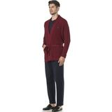 Pierre Cardin Erkek Çeyizlik Triko Ropdöşambır Ve Pijama 5'li Set Takım (Bordo / M)