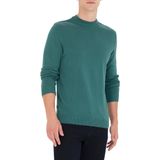 Pierre Cardin Erkek CHELSEA-Taş Melanj Sweatshirt Klasik, Yeşil, S