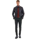 Pierre Cardin Erkek Deri Ceket - 166-Lacivert - 52