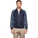 Pierre Cardin Erkek Deri Ceket - Mavi - 50